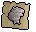 A powdered wig