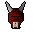 Red h'ween mask