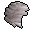 A powdered wig