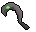 Silver sickle emerald(b)