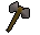 Steel battleaxe