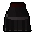 Black plateskirt (t)