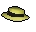 Black boater