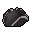 Grey tricorn hat