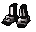 Skeleton boots