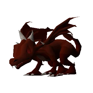 Baby red dragon