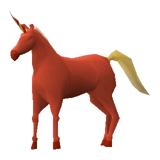 Angry unicorn