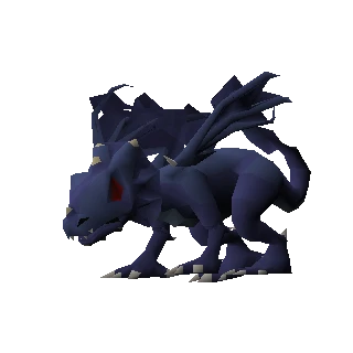 Baby blue dragon