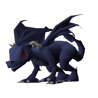 Baby blue dragon