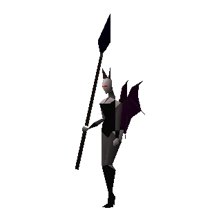 Flying female vampire