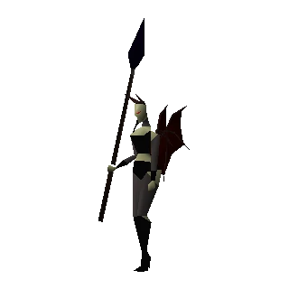 Flying female vampire