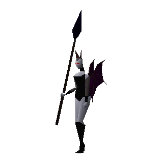 Flying female vampire