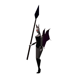Flying female vampire