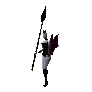 Flying female vampire