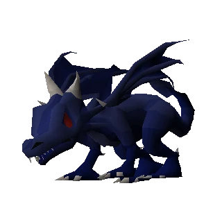 Baby blue dragon