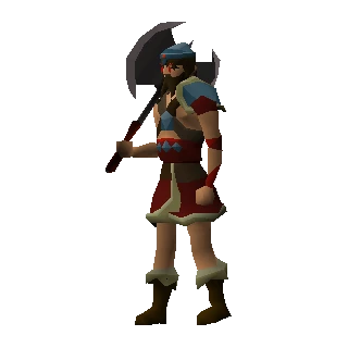 Confused barbarian