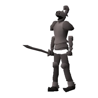 Animated steel armour