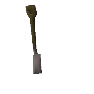 Animated spade