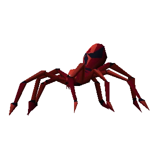 Deadly red spider