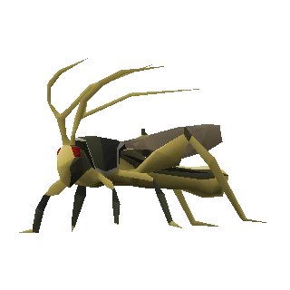 Ravenous locust
