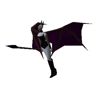 Flying female vampire