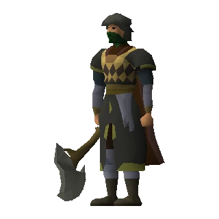 Mercenary axeman